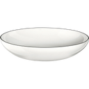 ASA Selection Dybe Tallerkener / Pastatallerkener A Table Ligne Noire ø 22 cm - 4 Stykker