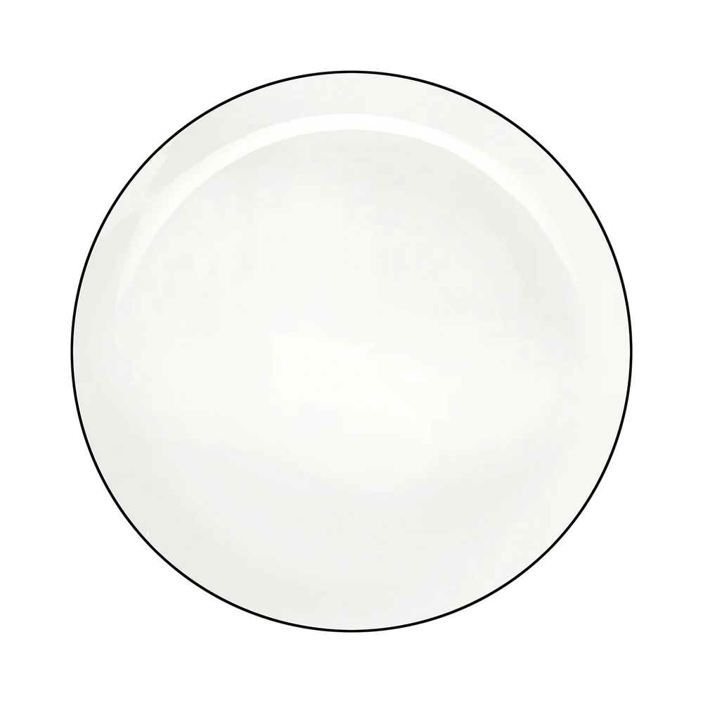 ASA Selection Morgenmadstallerkener / Desserttallerkener A Table Ligne Noire ø 21 cm - 4 Styk