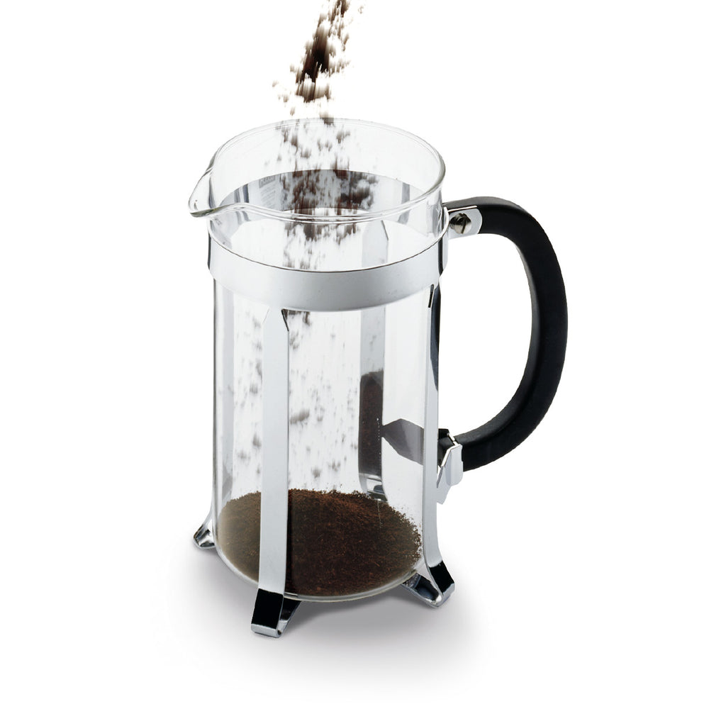 Bodum Cafetière - Caffettiera - French Press med Plastlåg 8 Kopper - 1 liter