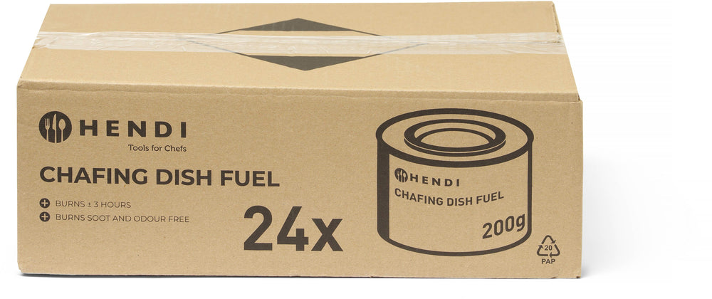 Hendi Brandpasta til Chafing Dish - 200 gram - 24 styk