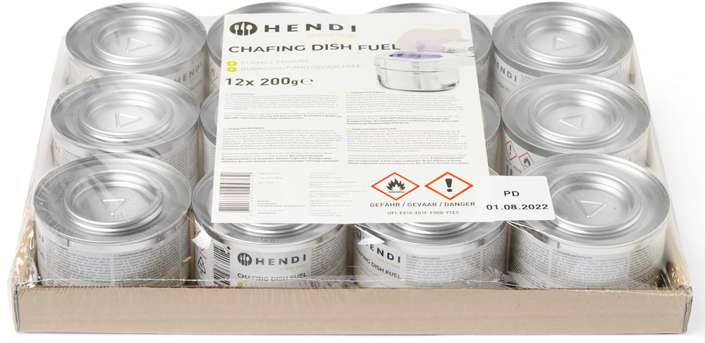 Hendi Brandpasta til Chafing Dish - 200 gram - 12 stykker