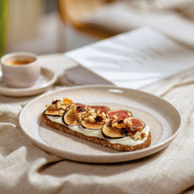 Villeroy & Boch Morgenmadstallerken / Desserttallerken Perlemor Sand - ø 24 cm