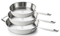 BEKA MAESTRO 5-lags Stegepande Sæt 3-Delt - 20 cm + 24 cm + 28 cm