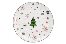 Cookinglife Serviesset - Kerstservies - Porselein - Rood 18-delig / 6 personer