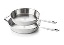 Beka Koekenpannenset 2-Delig Maestro 5-Ply - ø 24 & 28 cm - egnet til alle varmekilder - uden non-stick belægning