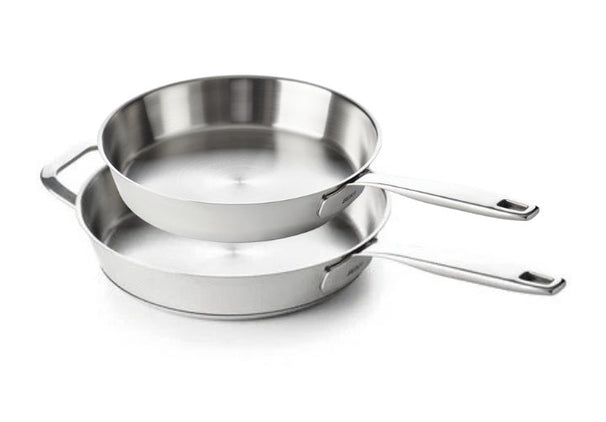 Beka Koekenpannenset 2-Delig Maestro 5-Ply - ø 24 & 28 cm - egnet til alle varmekilder - uden non-stick belægning