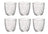 Bormioli Rocco Vandglas Slot - Transparent - 290 ml - 6 stk.