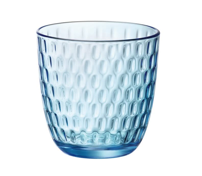 Bormioli Rocco Waterglazen Slot - Blå - 290 ml - 6 stk.