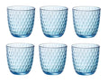 Bormioli Rocco Waterglazen Slot - Blå - 290 ml - 6 stk.