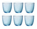 Bormioli Rocco Waterglazen Slot - Blå - 290 ml - 6 stk.