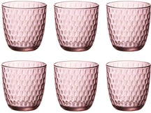 Bormioli Rocco Waterglazen Slot - Rosa - 290 ml - 6 styk