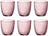 Bormioli Rocco Waterglazen Slot - Rosa - 290 ml - 6 styk