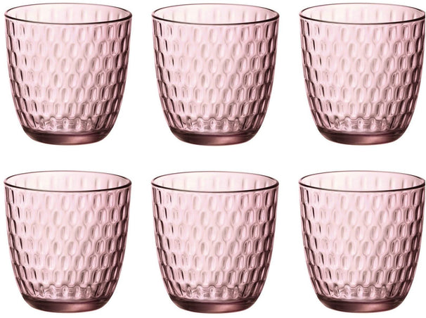 Bormioli Rocco Waterglazen Slot - Rosa - 290 ml - 6 styk
