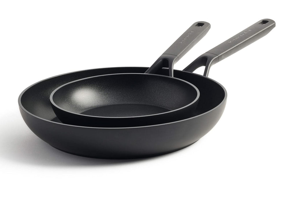 KitchenAid Stegepandesæt Classic Forged 2-delt - ø 20 & 28 cm - keramisk non-stick belægning