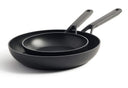 KitchenAid Stegepandesæt Classic Forged 2-delt - ø 20 & 28 cm - keramisk non-stick belægning