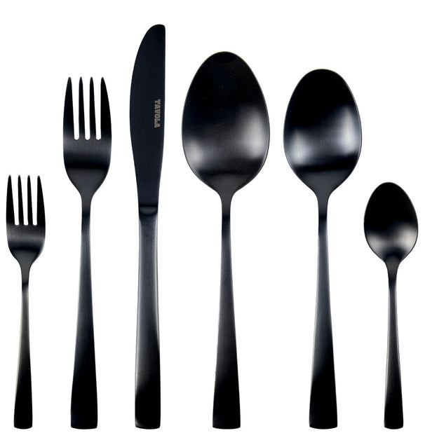 Studio Tavola Bestikset - Classic - Sort - 42-delt / 8 personer