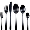 Studio Tavola Bestikset - Classic - Sort - 42-delt / 8 personer