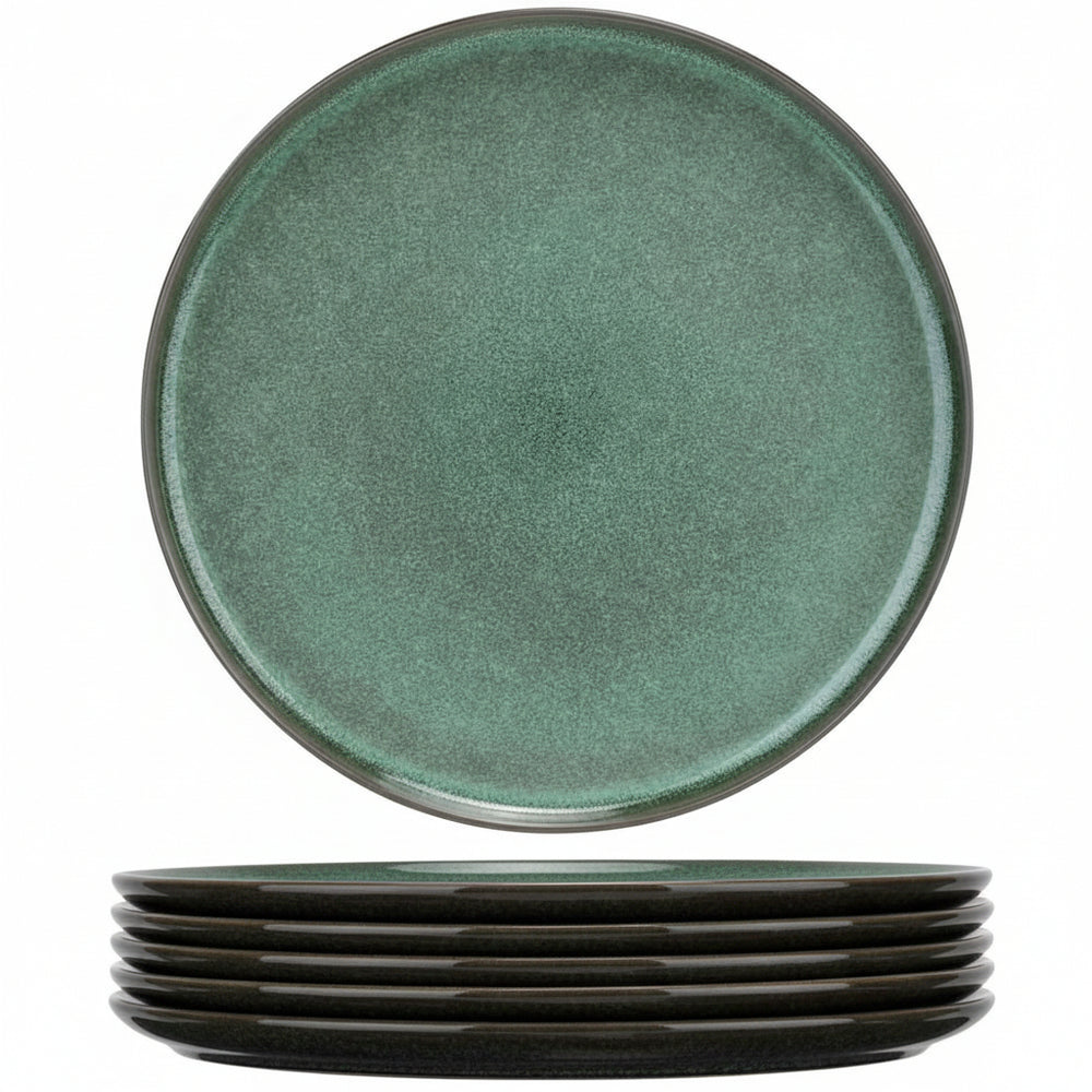 Cosy & Trendy Dinerborden Lerida Meadow Grøn ø 26 cm - 4 Stykker