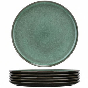 Cosy & Trendy Dinerborden Lerida Meadow Grøn ø 26 cm - 4 Stykker