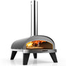 ZiiPa Pizza Oven Piana - Houtgestookt - med Thermometer - Antracit - til ø 30 cm pizzaer - Roterende pizzasten