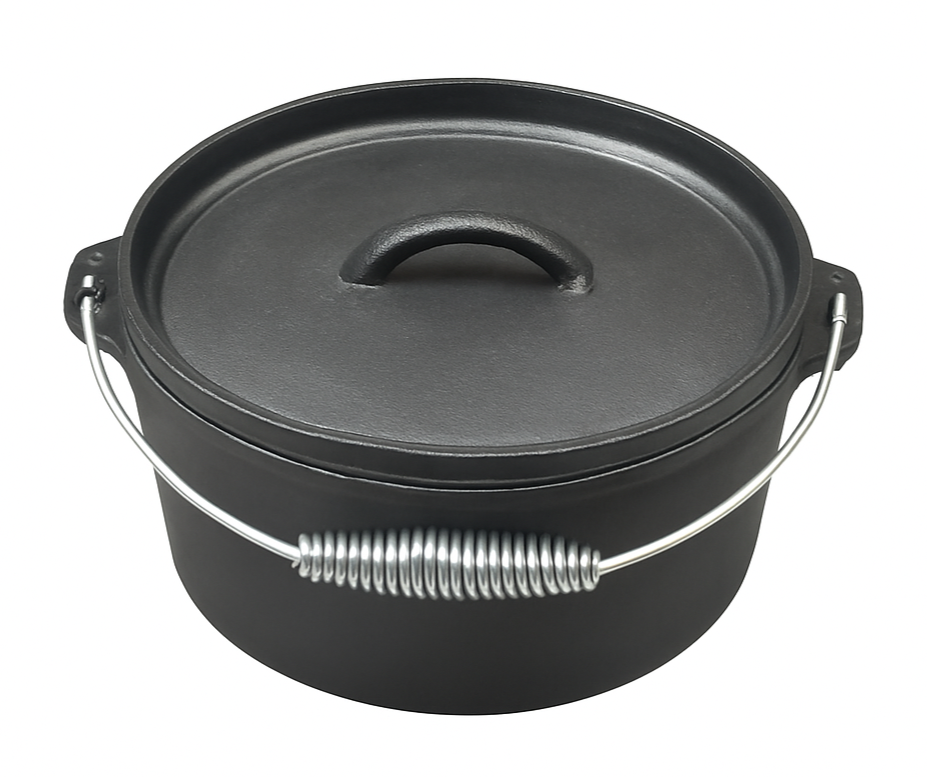 Blackwell Dutch oven / Braadpan med låg - Gussejern - ø 25 cm / 4 Liter - uden non-stick belægning