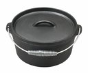 Blackwell Dutch oven / Braadpan med låg - Gussejern - ø 25 cm / 4 Liter - uden non-stick belægning