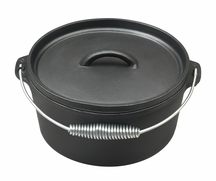 Blackwell Dutch oven / Braadpan med låg - Gussejern - ø 25 cm / 4 Liter - uden non-stick belægning