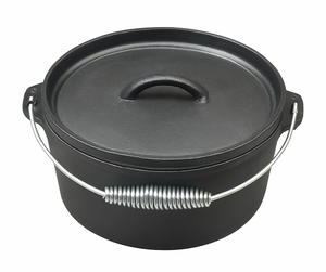 Blackwell Dutch oven / Braadpan med låg - Gussejern - ø 25 cm / 4 Liter - uden non-stick belægning