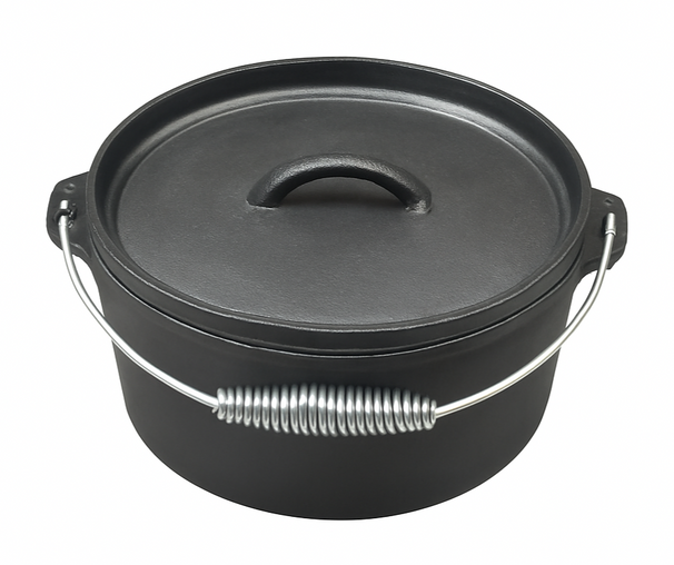 Blackwell Dutch oven / Braadpan med låg - Gussejern - ø 25 cm / 4 Liter - uden non-stick belægning