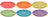 Studio Tavola Dinerborden Sunny Summer ø 26,5 cm - 6 styk