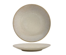 Cookinglife Morgenmadstallerkener / Desserttallerkener Coastal Lines Ocean Beige ø 21 cm - 6 Styk