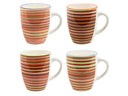 Cookinglife Mugs Rhythm & Lines 340 ml - 4 Styk