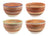 Cookinglife Suppeskåle / Skåle Rhythm & Lines ø 14 cm - 4 Stykker