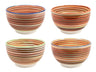 Cookinglife Suppeskåle / Skåle Rhythm & Lines ø 14 cm - 4 Stykker