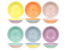 Cookinglife Dybe Tallerkener / Pastatallerkener Pastel Harmony ø 21 cm - 6 Styk