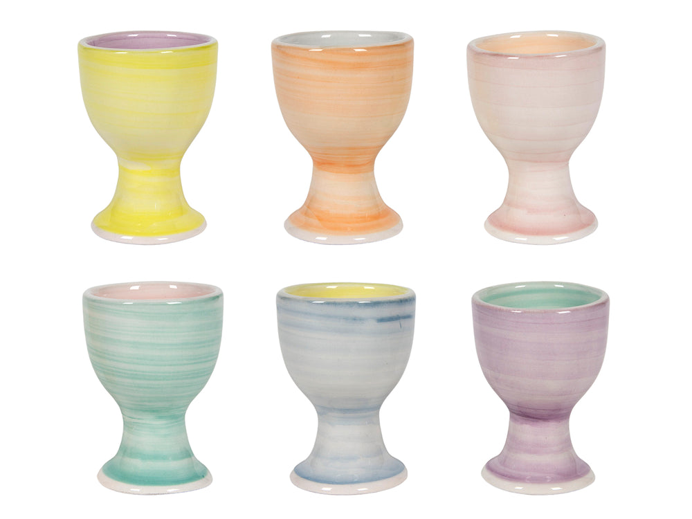 Cookinglife Eierdopjes Pastel Harmony - 6 Stuks
