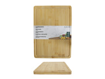 Cookinglife Skærebræt med saftkanal - Bamboe - 25 x 35 x 1,8 cm