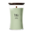 WoodWick Duftlys Large Matcha Zest - 18 cm / ø 10 cm - Duftlys i Glas - Trævæge