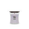 WoodWick Duftlys Medium Lavendel & Ceder - 11 cm / ø 10 cm - Duftlys i Glas - Trævæge