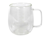 Cookinglife Dubbelwandige Latte macchiato- / theeglazen met oor - 400 ml - 2 Stuks