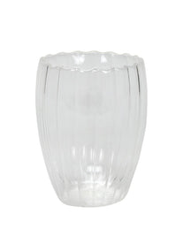 Cookinglife Dubbelwandige Latte Macchiato glas / Kaffeeglas Pumpkin 300 ml - 2 stk.