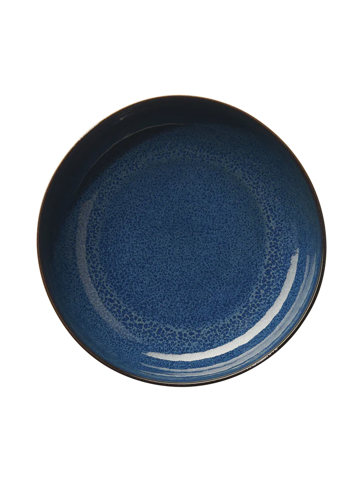 ASA Selection Dybe Tallerkener / Pastatallerkener Saisons Midnight Blue ø 21 cm - 4 Styk