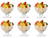 Bormioli Rocco IJscoupes - Sorbetglazen - Diamond - 360 ml - 6 stuks