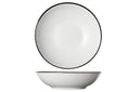 Cosy & Trendy Dybe Tallerkener / Pastatallerkener Speckle Hvid ø 20 cm - 6 stk.