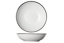 Cosy & Trendy Dybe Tallerkener / Pastatallerkener Speckle Hvid ø 20 cm - 6 stk.