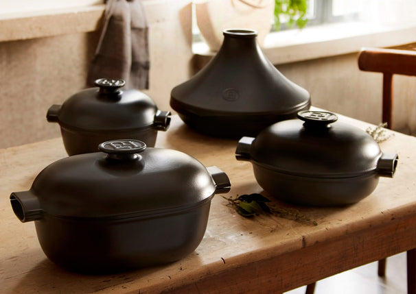 Emile Henry Tajine Delight Sort - ø 33.5 cm / 4 Liter