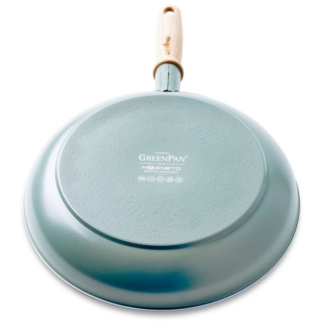 GreenPan Stegepande sæt med spatel - Mayflower - ø 20 & 24 cm - keramisk non-stick belægning
