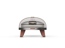 ZiiPa Pizza Oven Piana - Gasmodel - med Thermometer - Terracotta - til ø 30 cm pizzaer - Roterende pizzasten