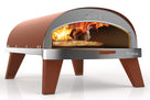 ZiiPa Pizza Oven Piana - Gasmodel - med Thermometer - Terracotta - til ø 30 cm pizzaer - Roterende pizzasten