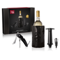 Vacu Vin Vinsæt Premium - Sort - 4 dele sæt